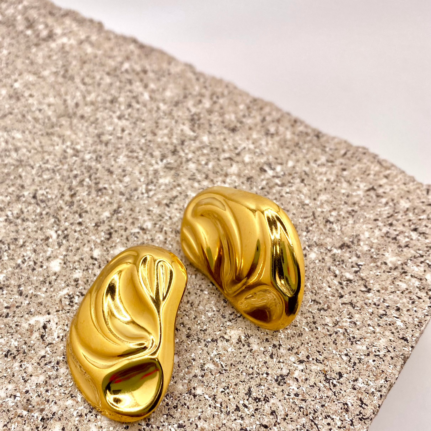 Golden Bean Studs
