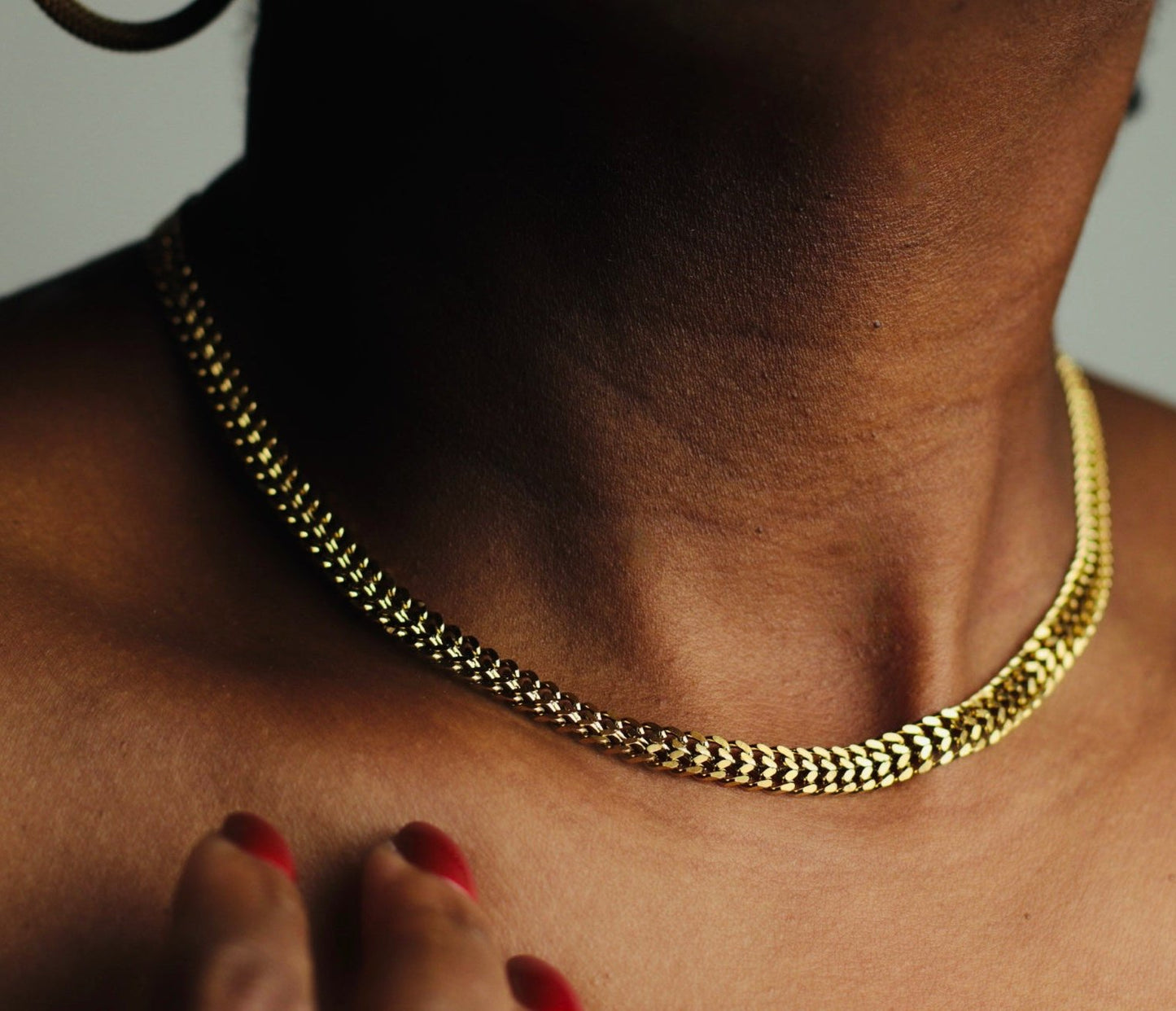 Golden Weave Necklace
