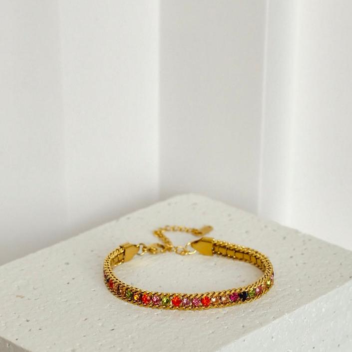 Radiant Rainbow Bracelet
