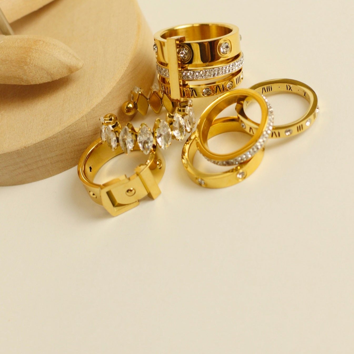 Inlay Roman Numeral Trio