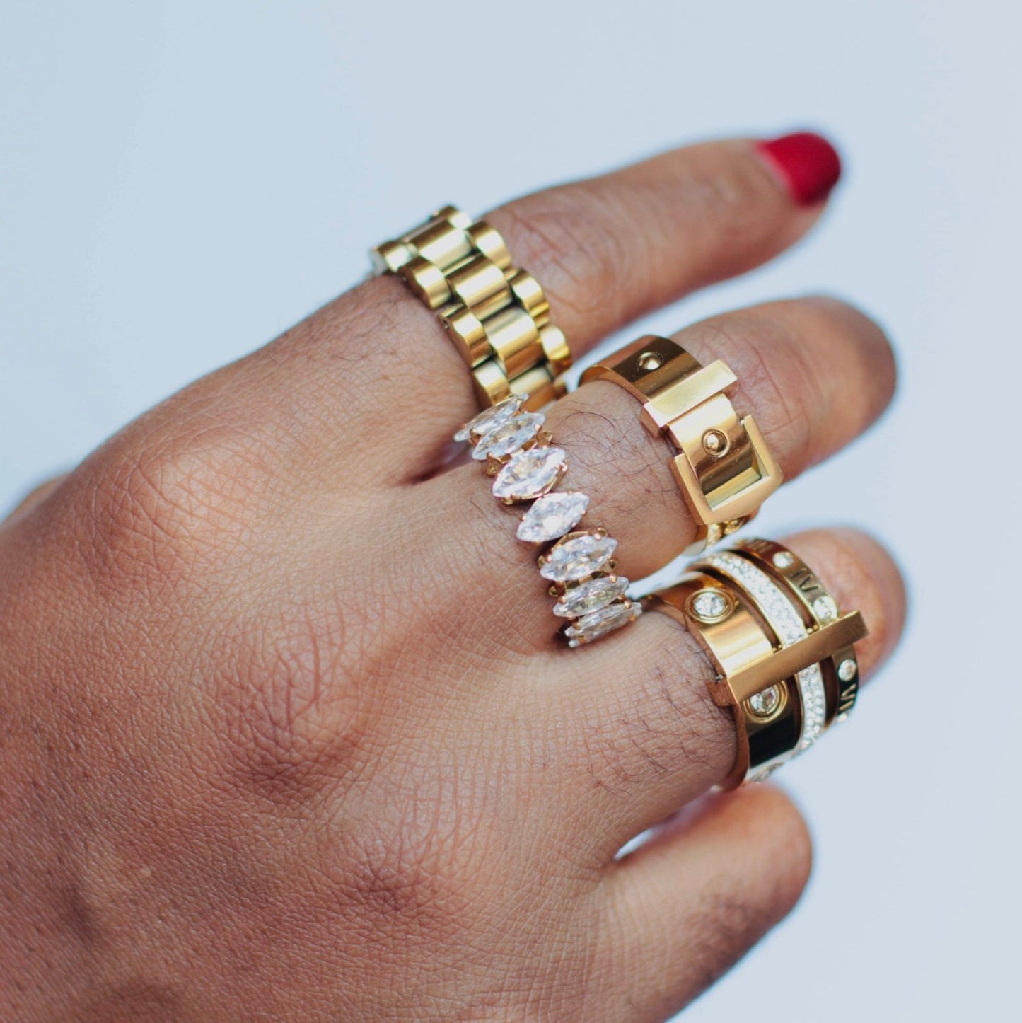 Trifecta Zircon Ring